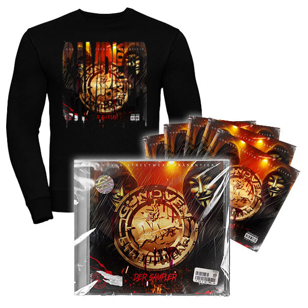 „Gunoven Sampler Vol.1 CD Tracklist: 20 Hip Hop Tracks von 18 Künstlern“