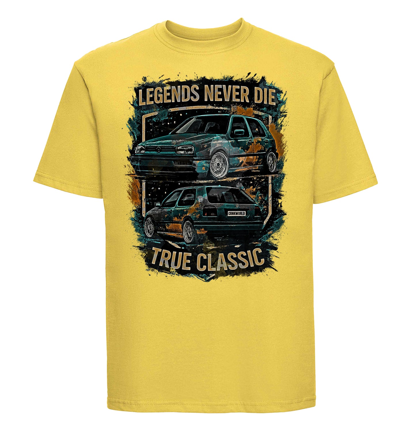 "Golf 3 True Classic T-Shirt – Legends Never Die"