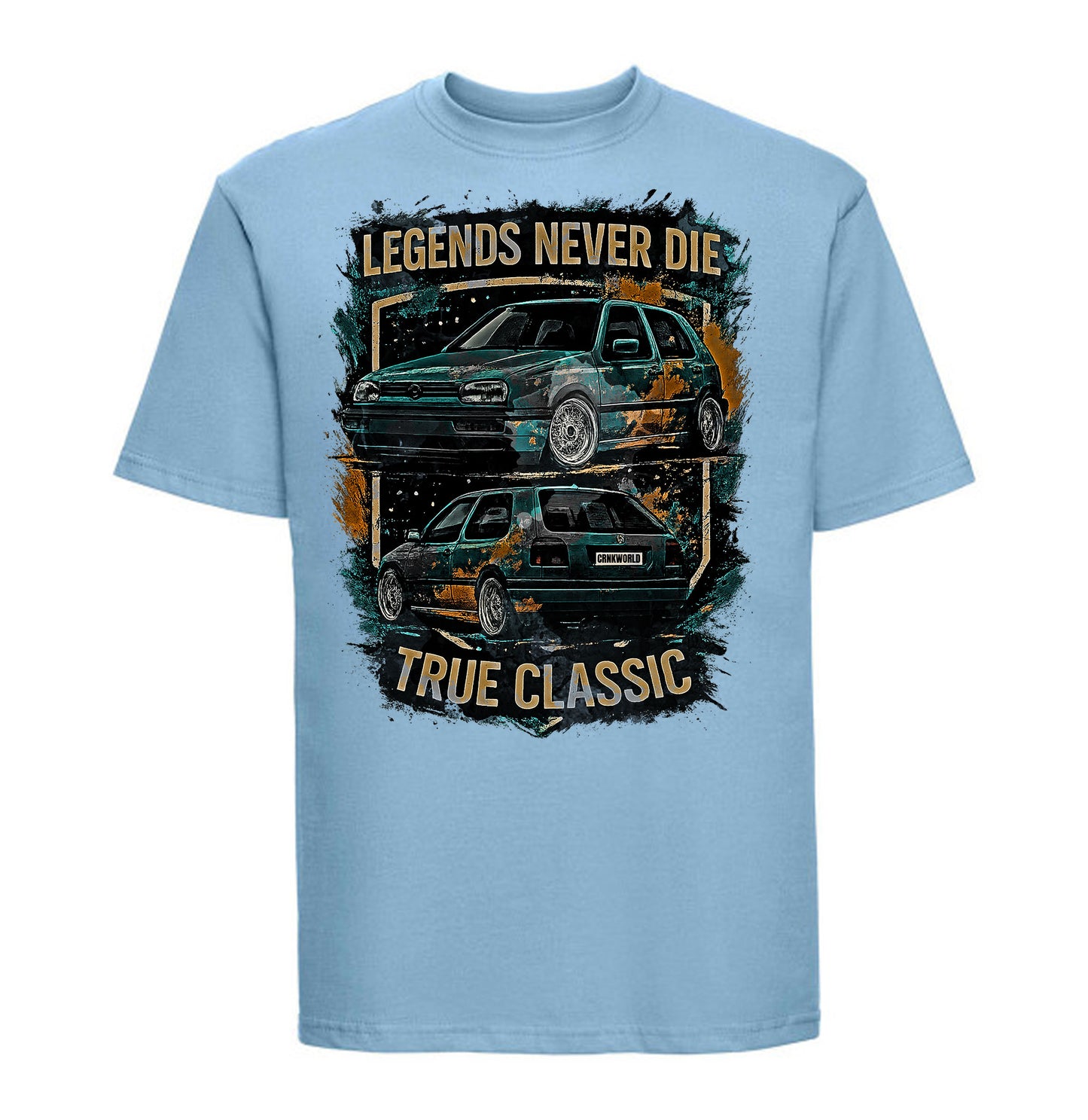 "Golf 3 True Classic T-Shirt – Legends Never Die"
