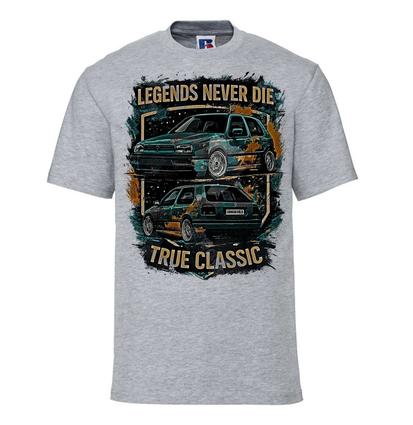 "Golf 3 True Classic T-Shirt – Legends Never Die"
