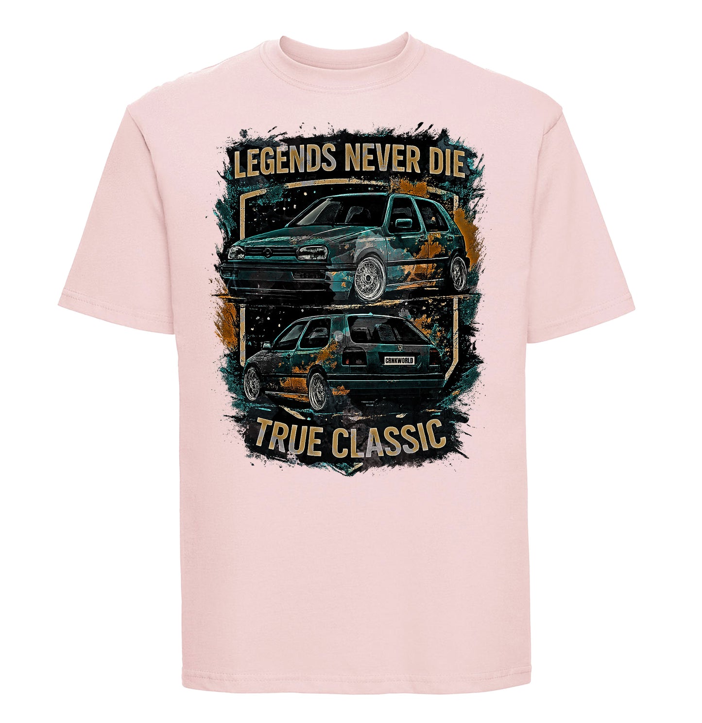 "Golf 3 True Classic T-Shirt – Legends Never Die"