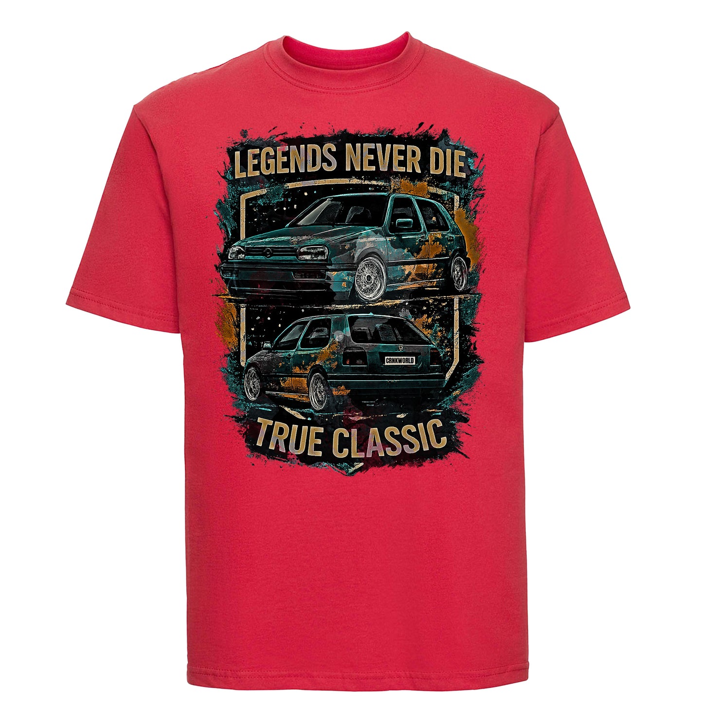 "Golf 3 True Classic T-Shirt – Legends Never Die"