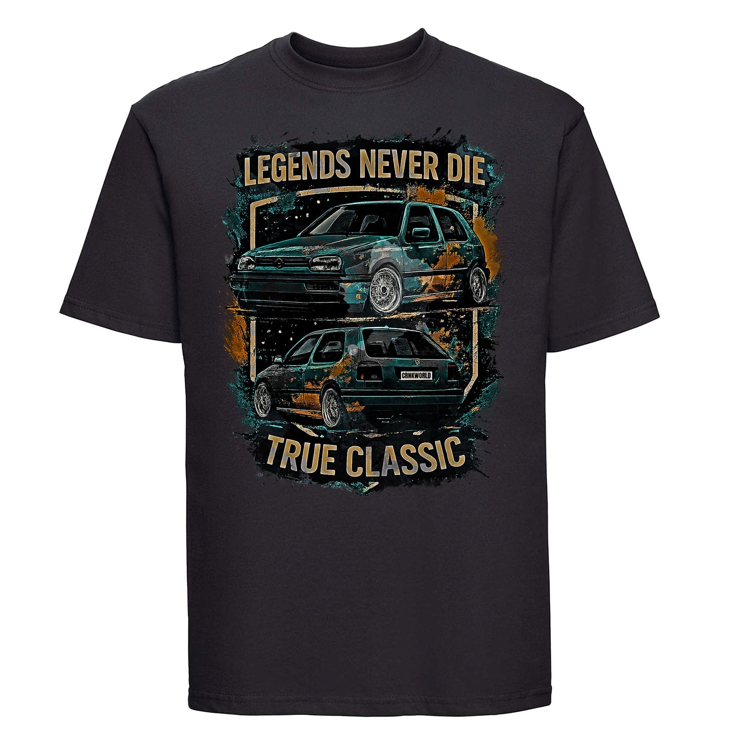 "Golf 3 True Classic T-Shirt – Legends Never Die"