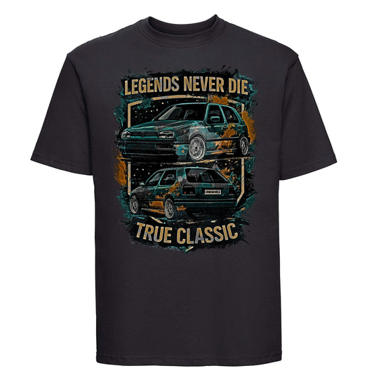 "Golf 3 True Classic T-Shirt – Legends Never Die"
