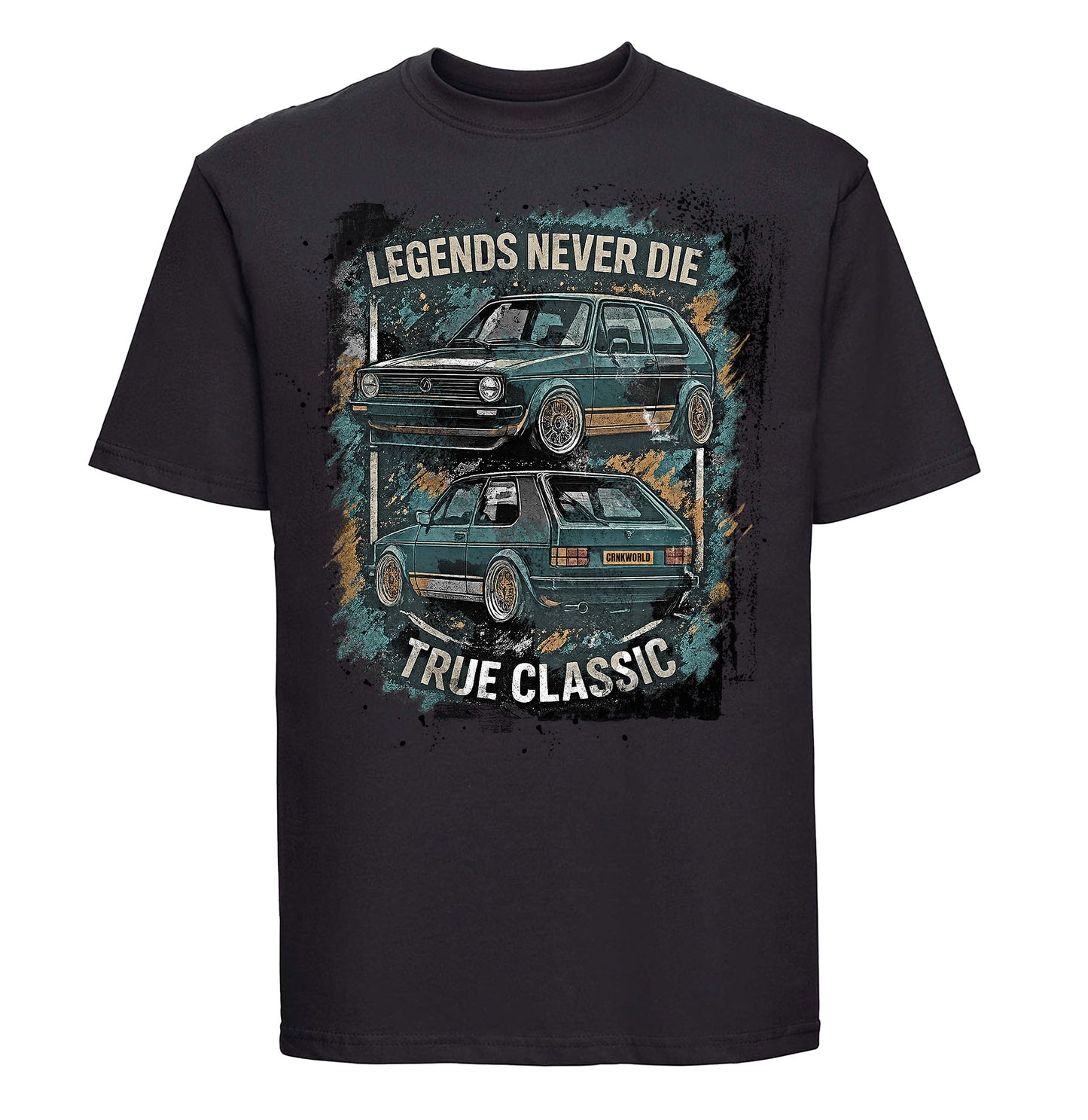 "Oldschool MK1 Kult-Shirt – Legends Never Die"