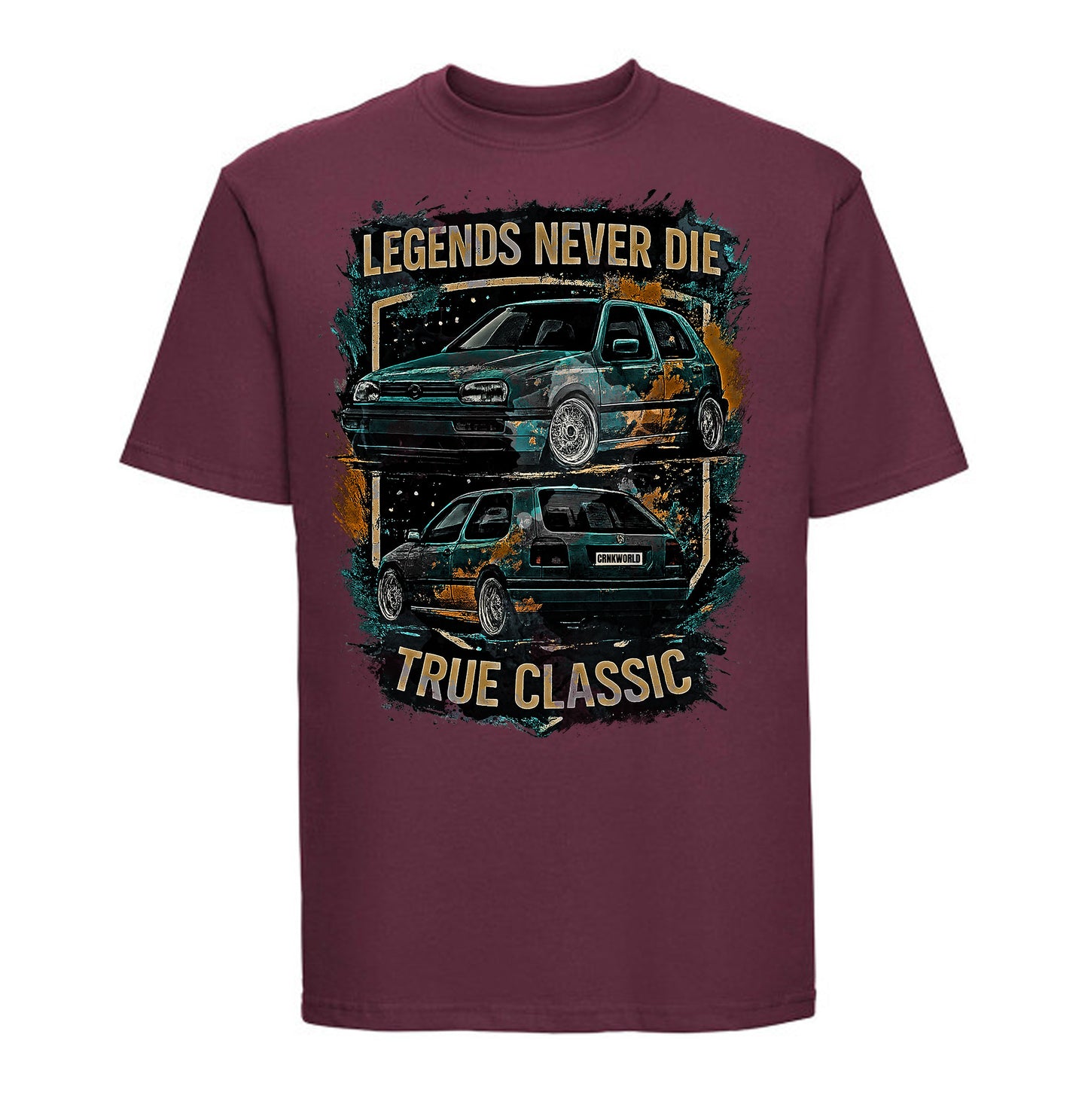 "Golf 3 True Classic T-Shirt – Legends Never Die"
