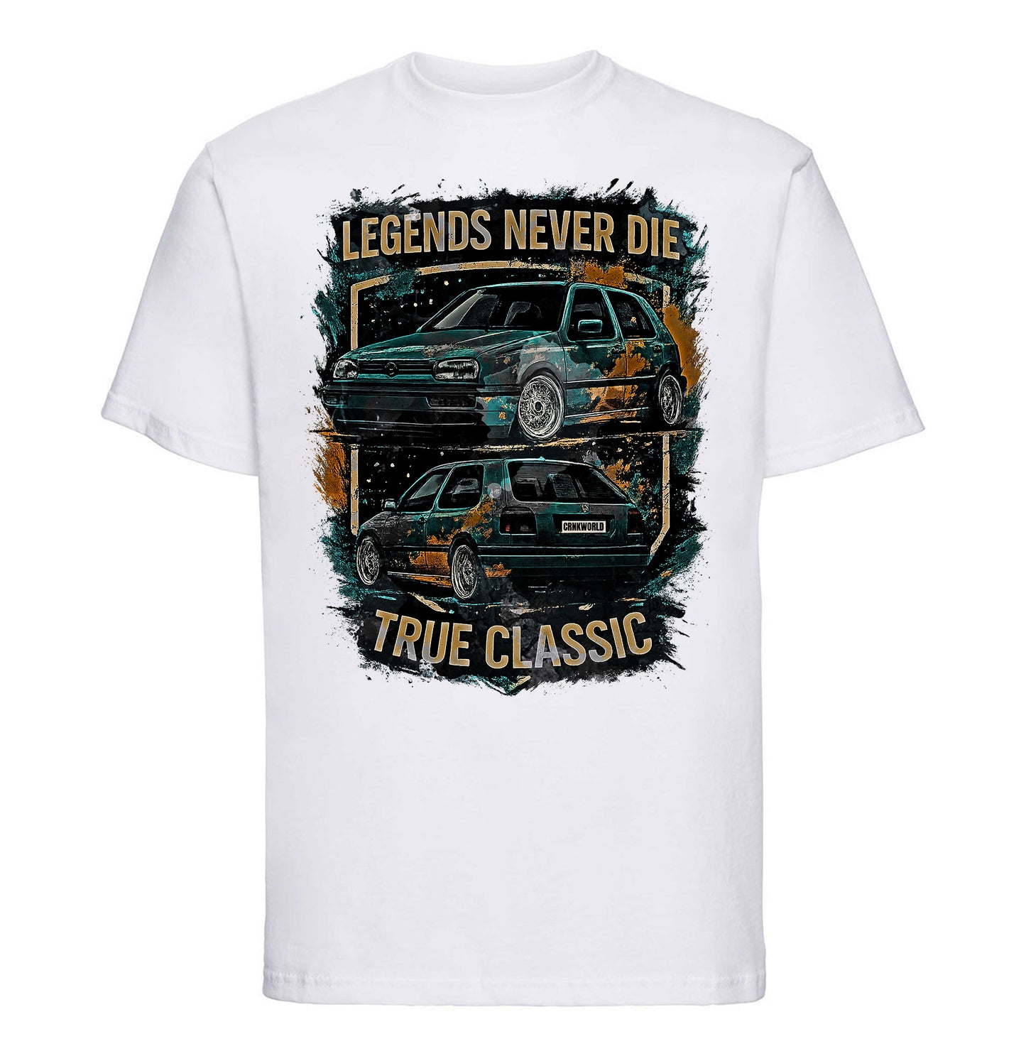 "Golf 3 True Classic T-Shirt – Legends Never Die"