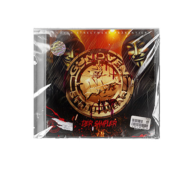 „Gunoven Sampler Vol.1 CD Tracklist: 20 Hip Hop Tracks von 18 Künstlern“