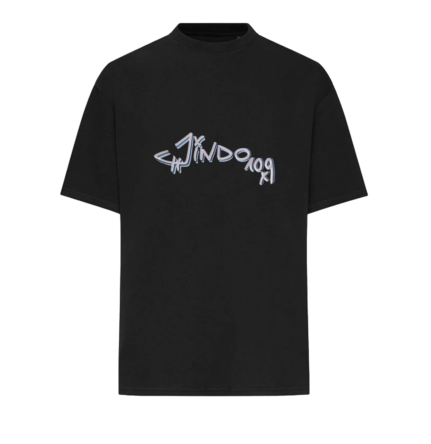 Jindo109 Tagg T-Shirt weiss
