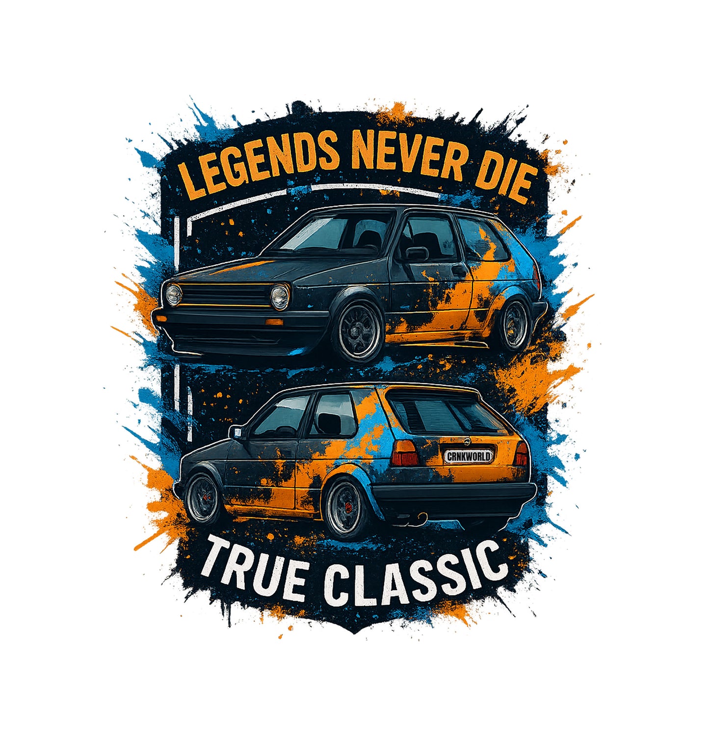 "MK2 True Classic Shirt – Für echte VW-Fans"