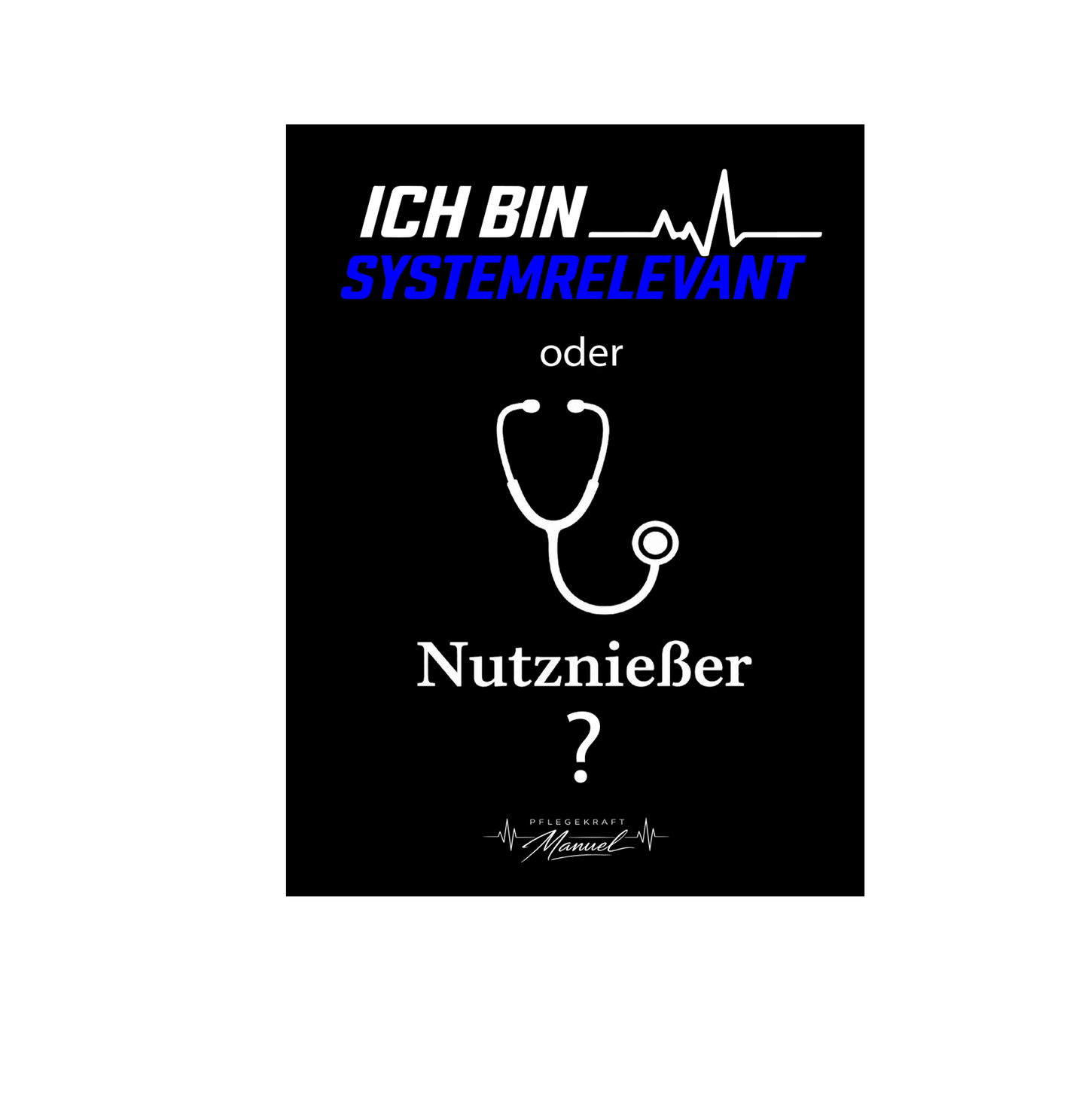 Systemrelevant oder Nutznießer Stickerpack